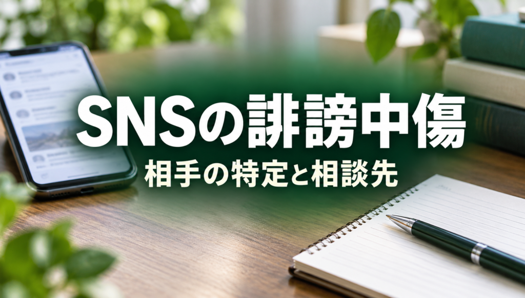SNSの誹謗中傷は探偵で相手を特定できる？証拠保存と相談先の選び方